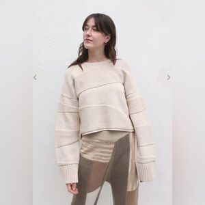 Micaela Greg Uma Sweater, Cotton, Sz L